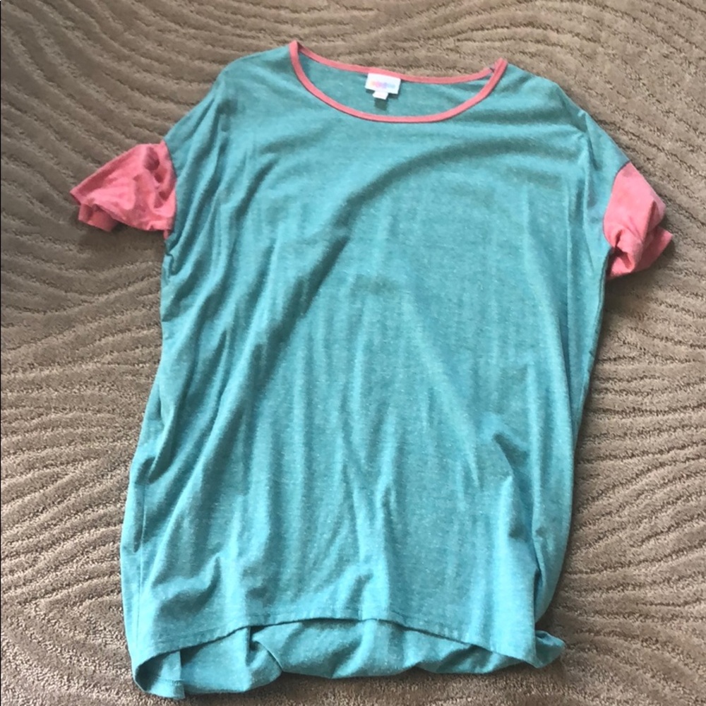 Lula row short sleeve top like new